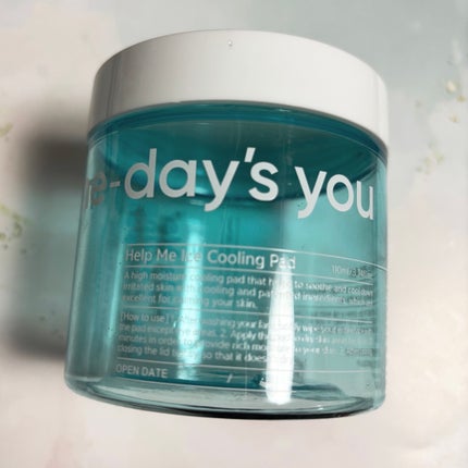 ヘルプミー! アイスクーリングパッド/One-day's you/トナーパッドを使ったクチコミ(1枚目)