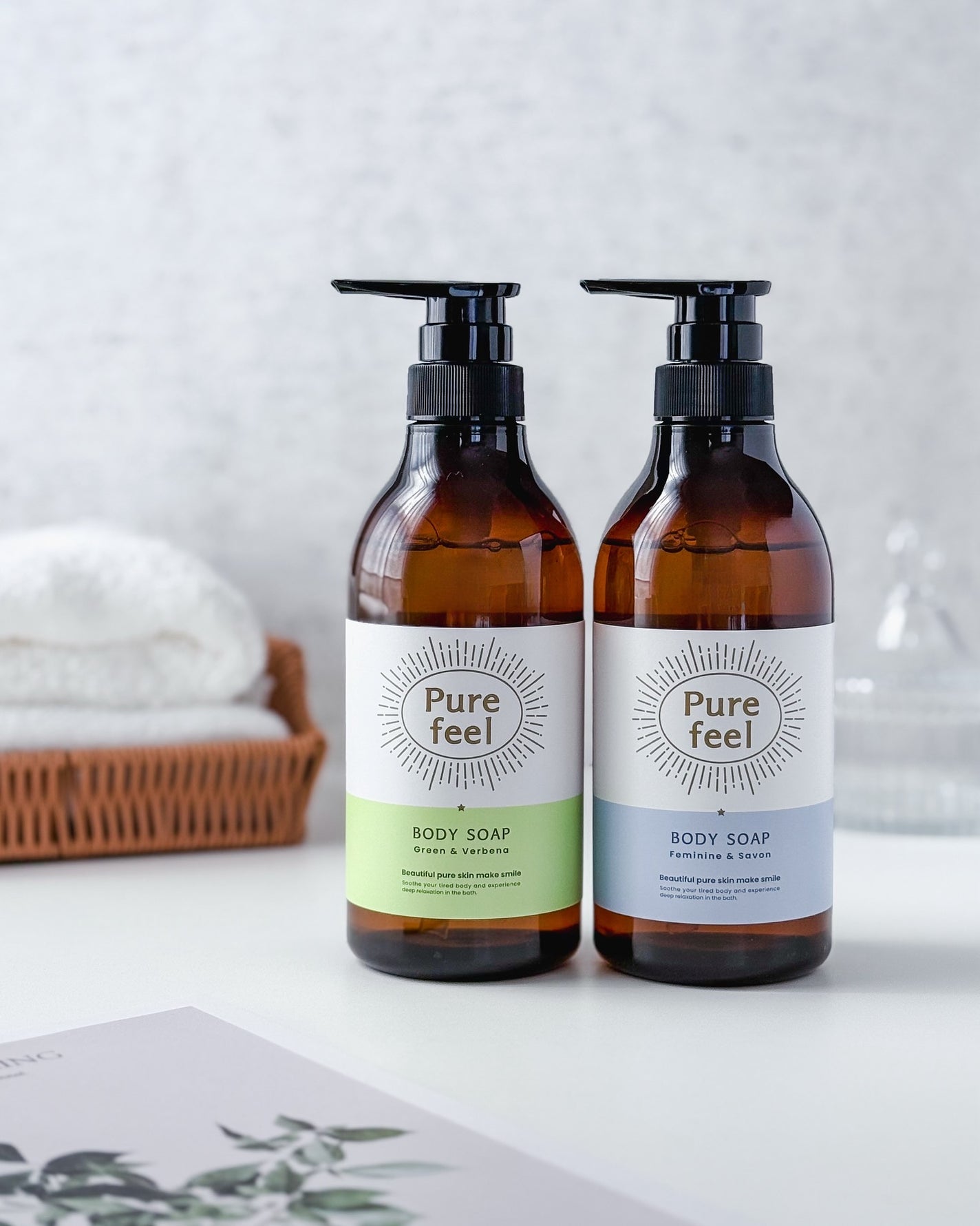 Purefeel ボディソープ グリーン&ヴァーベナの香り/Purefeel/ボディソープを使ったクチコミ(1枚目)