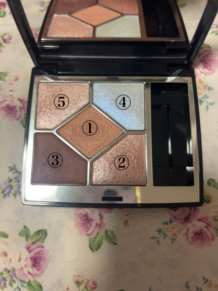 ディオールショウ サンク クルール/Dior/アイシャドウを使ったクチコミ(4枚目)