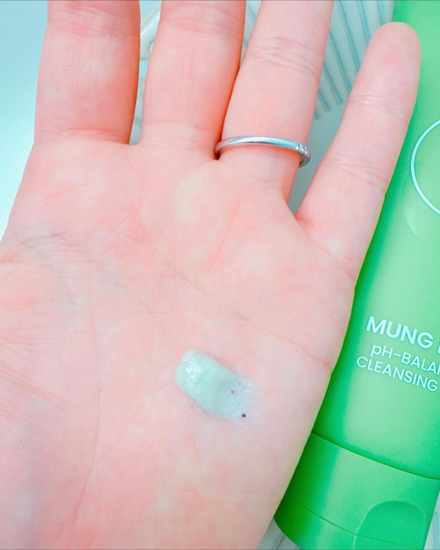 緑豆弱酸性洗顔フォーム/beplain/洗顔フォームを使ったクチコミ（3枚目）