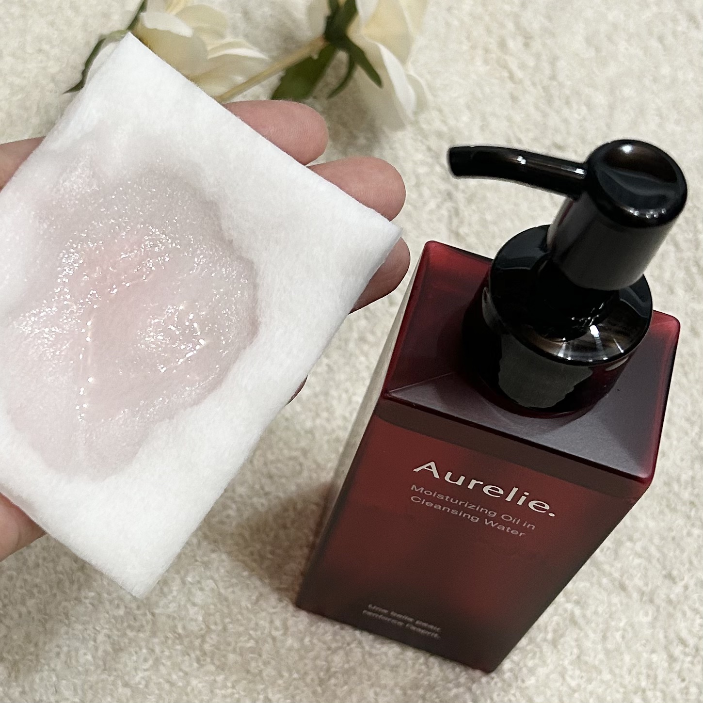 オレリー　モイストオイルインクレンジングウォーター/Aurelie./クレンジングウォーターを使ったクチコミ（2枚目）