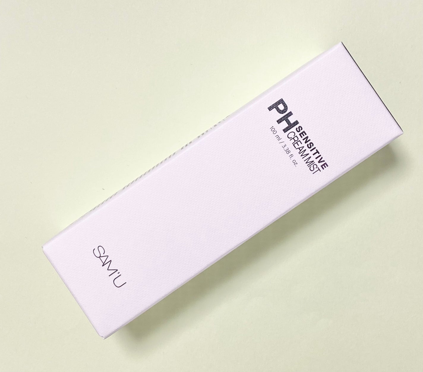 PHセンシティブクリームミスト/SAM'U/ミスト状化粧水を使ったクチコミ(1枚目)