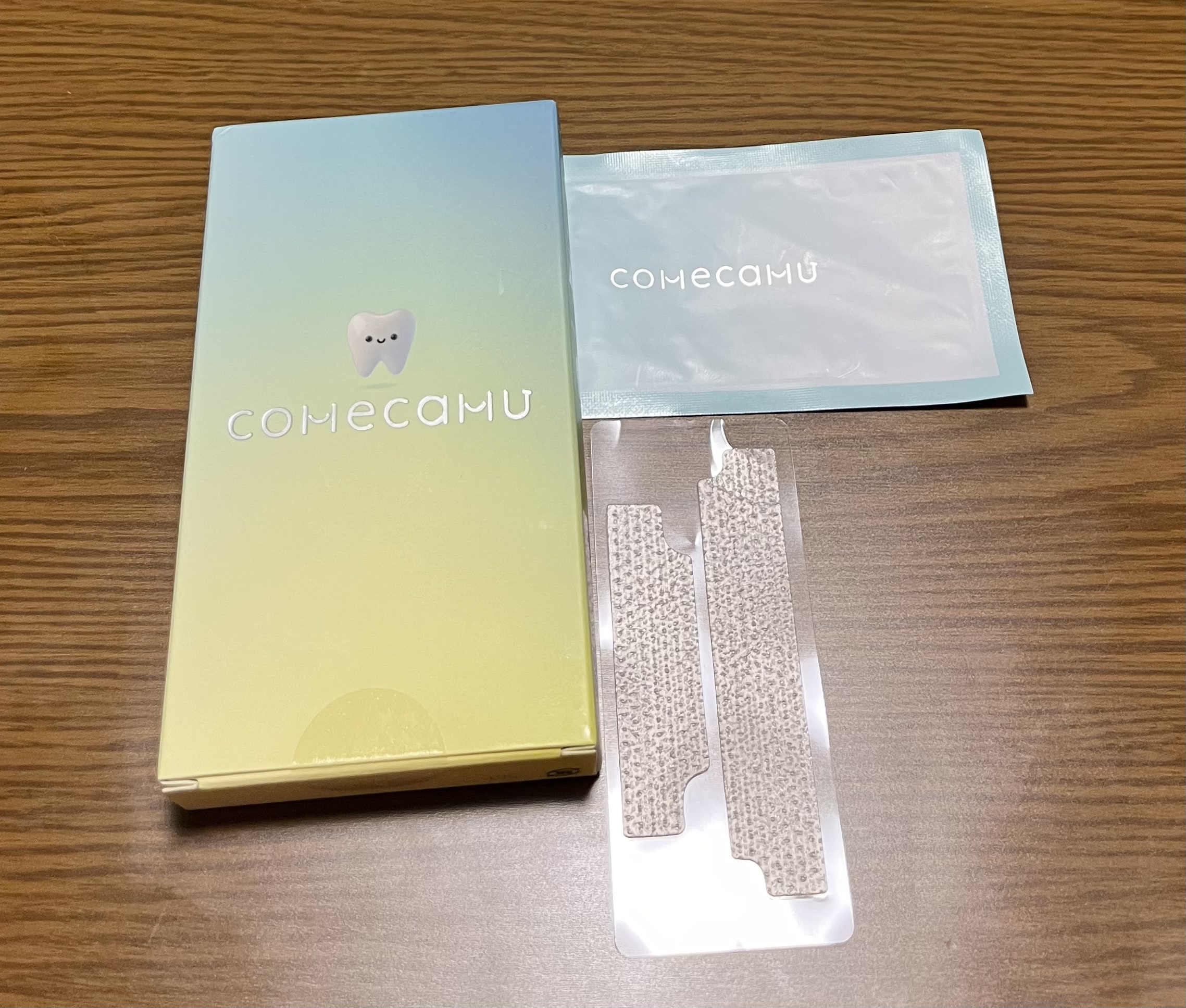 comecamu/カムカム はみがきシート（1箱/7枚入）/SHOBIDO/その他オーラルケアを使ったクチコミ（1枚目）