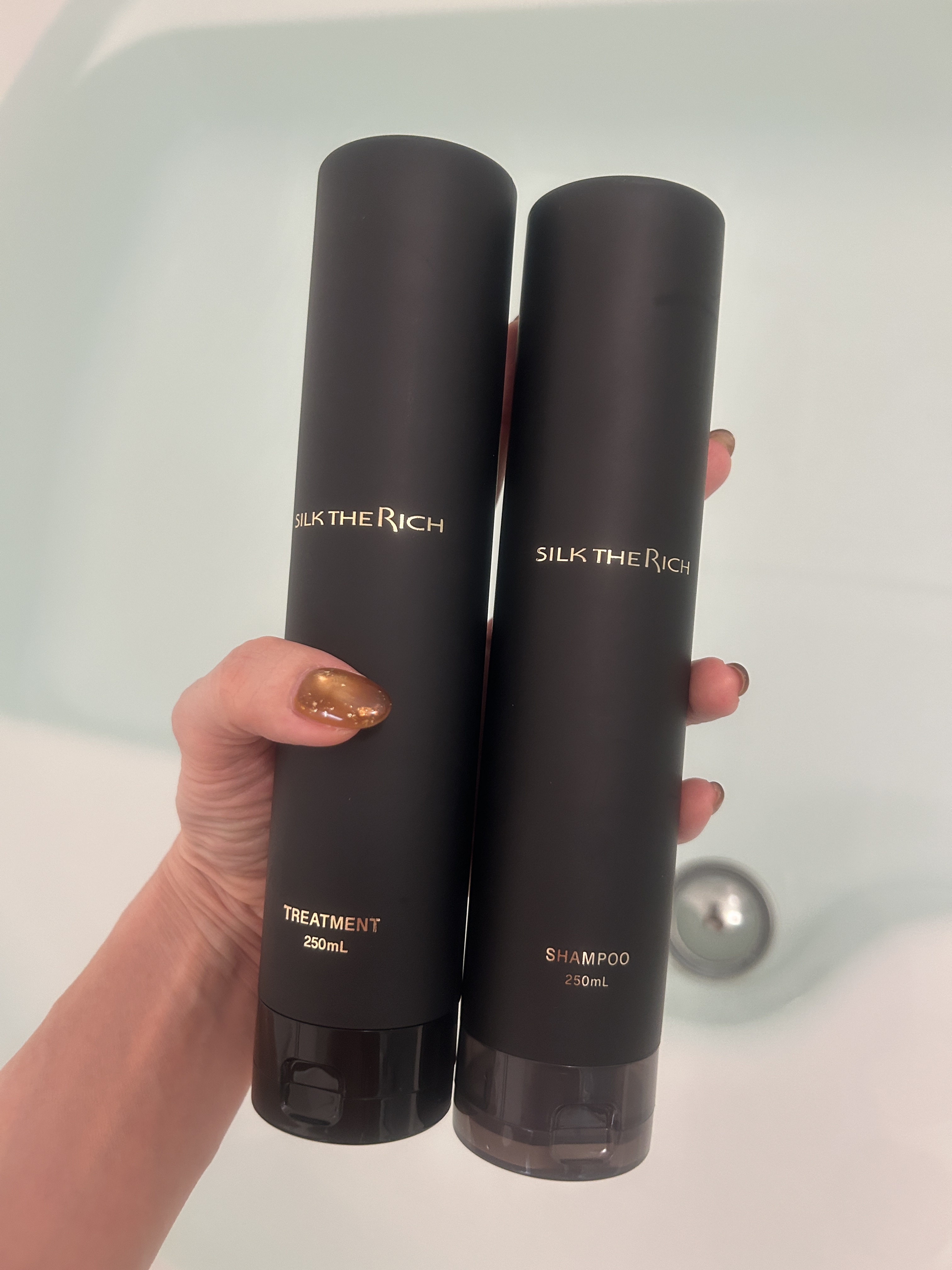SILK THE RICH スカルプ&リペア シャンプー・トリートメント/SILK THE RICH/市販シャンプーを使ったクチコミ（1枚目）