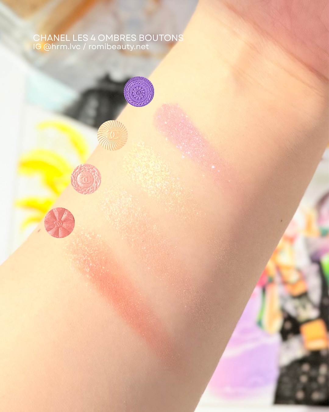 レ キャトル オンブル ブトン/CHANEL/アイシャドウパレットを使ったクチコミ（3枚目）