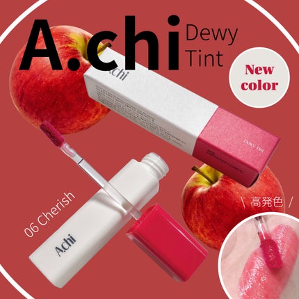 Dewy Tint/A.chi/リップティントを使ったクチコミ(1枚目)