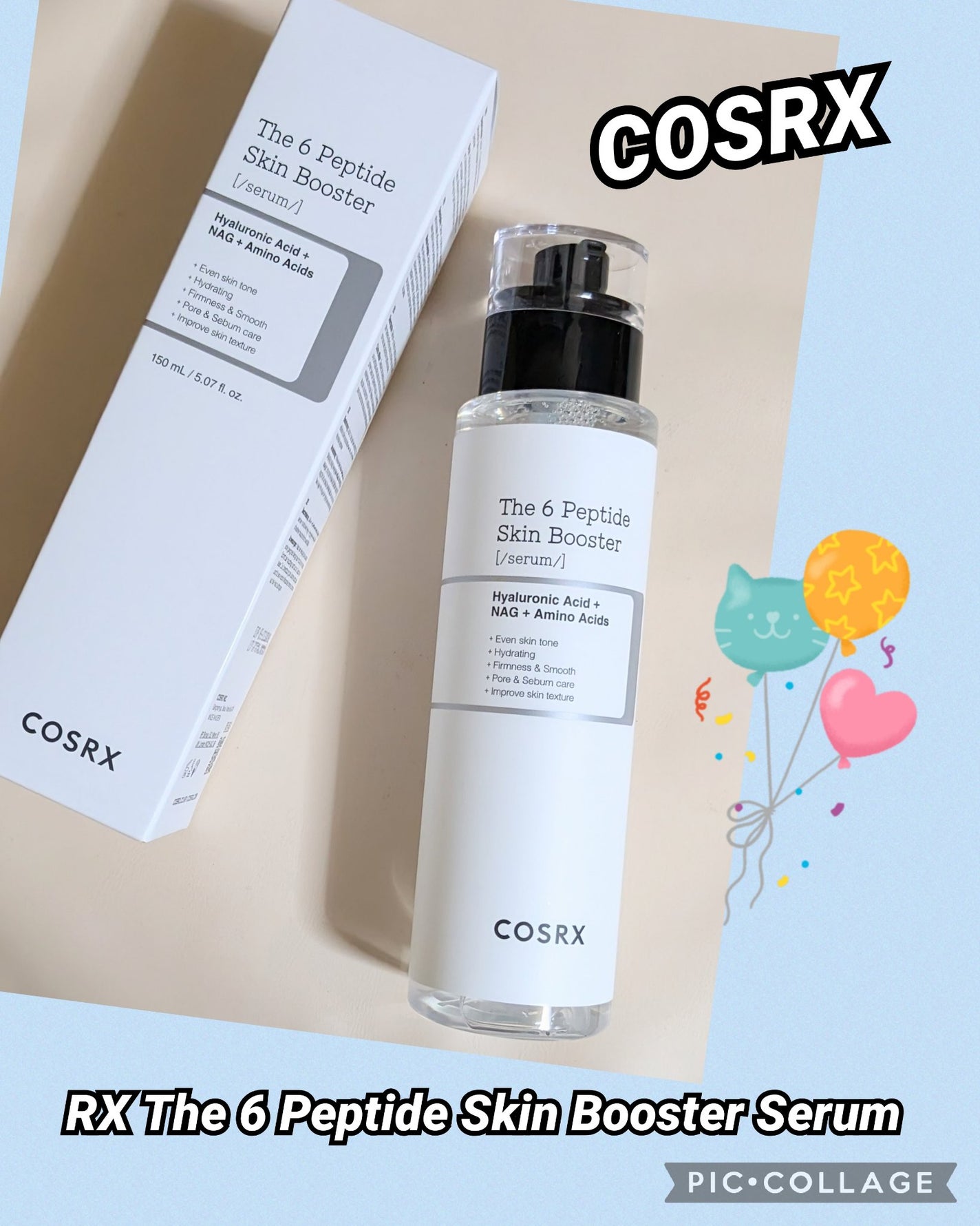RXザ・6ペプチドスキンブースターセラム/COSRX/ブースター・導入液を使ったクチコミ(1枚目)