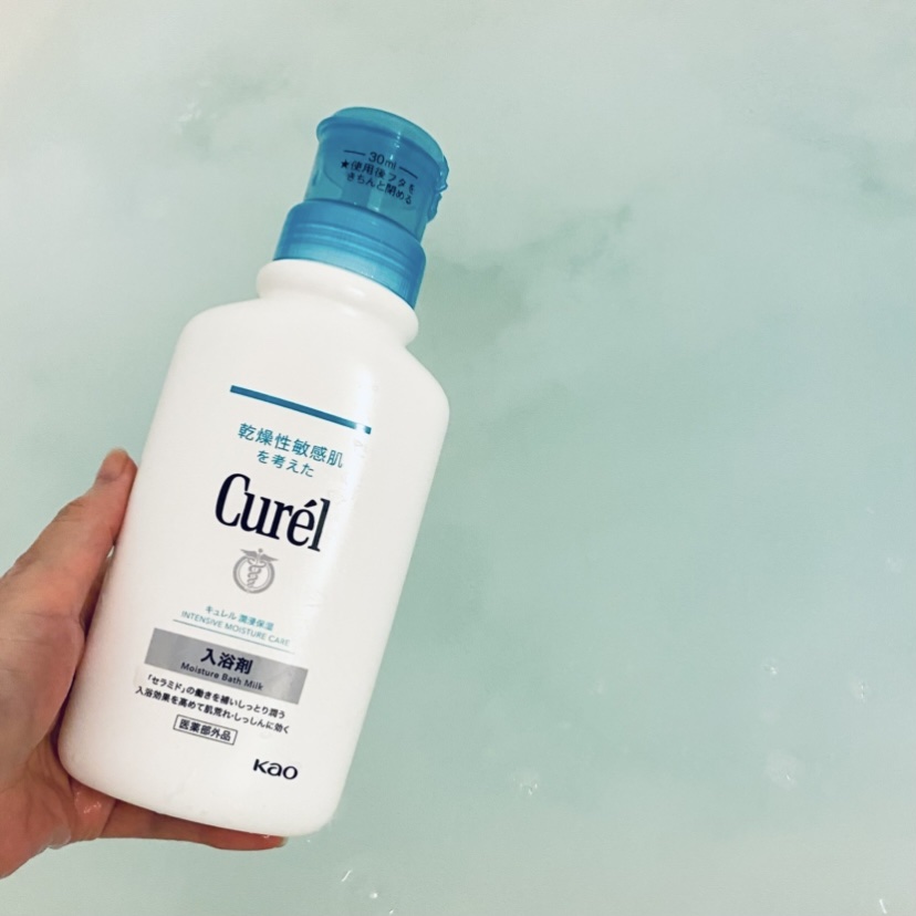 入浴剤 詰替 360ml/キュレル/保湿系入浴剤を使ったクチコミ（2枚目）