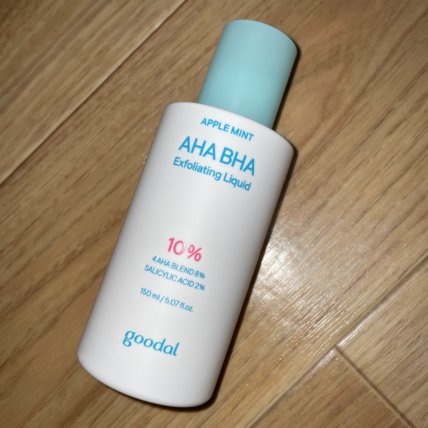 アップルミント AHA・BHA 10%リキッド/goodal/化粧水を使ったクチコミ(1枚目)
