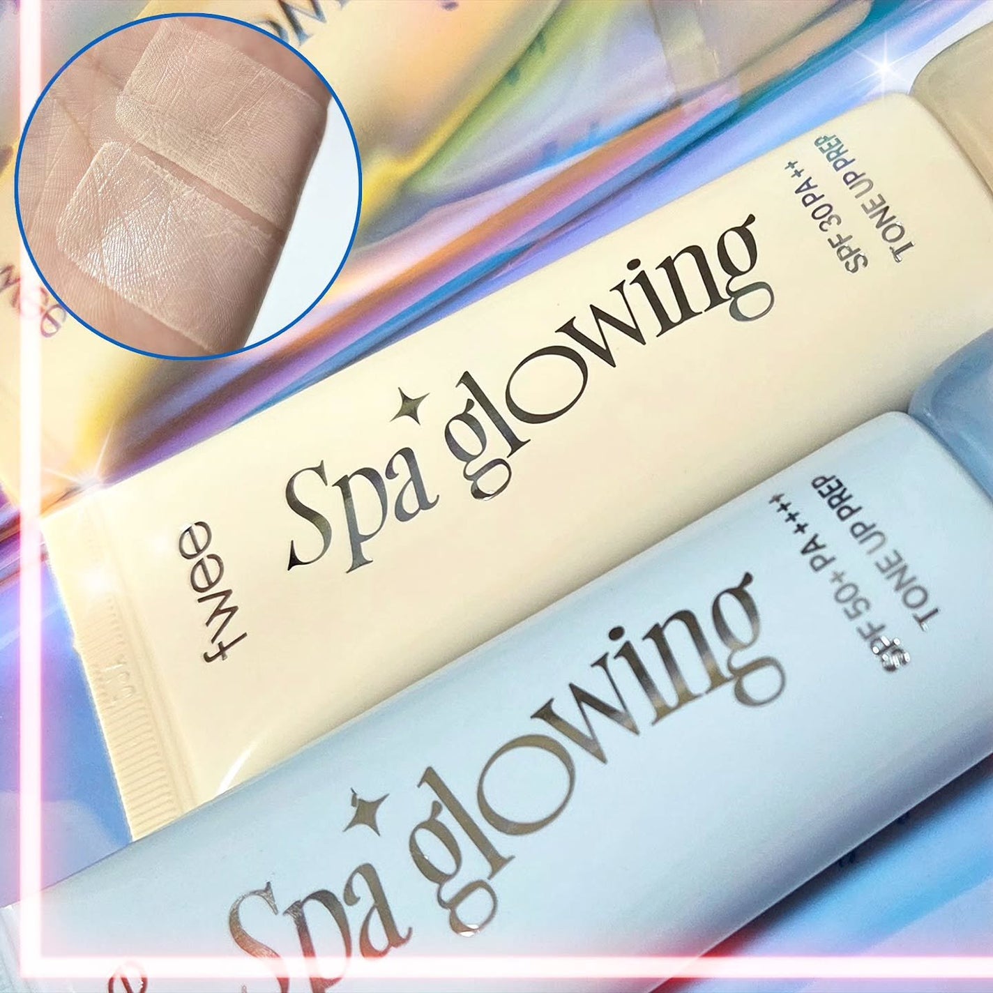 スパグロウUVトーンアップベース/fwee/化粧下地を使ったクチコミ(1枚目)