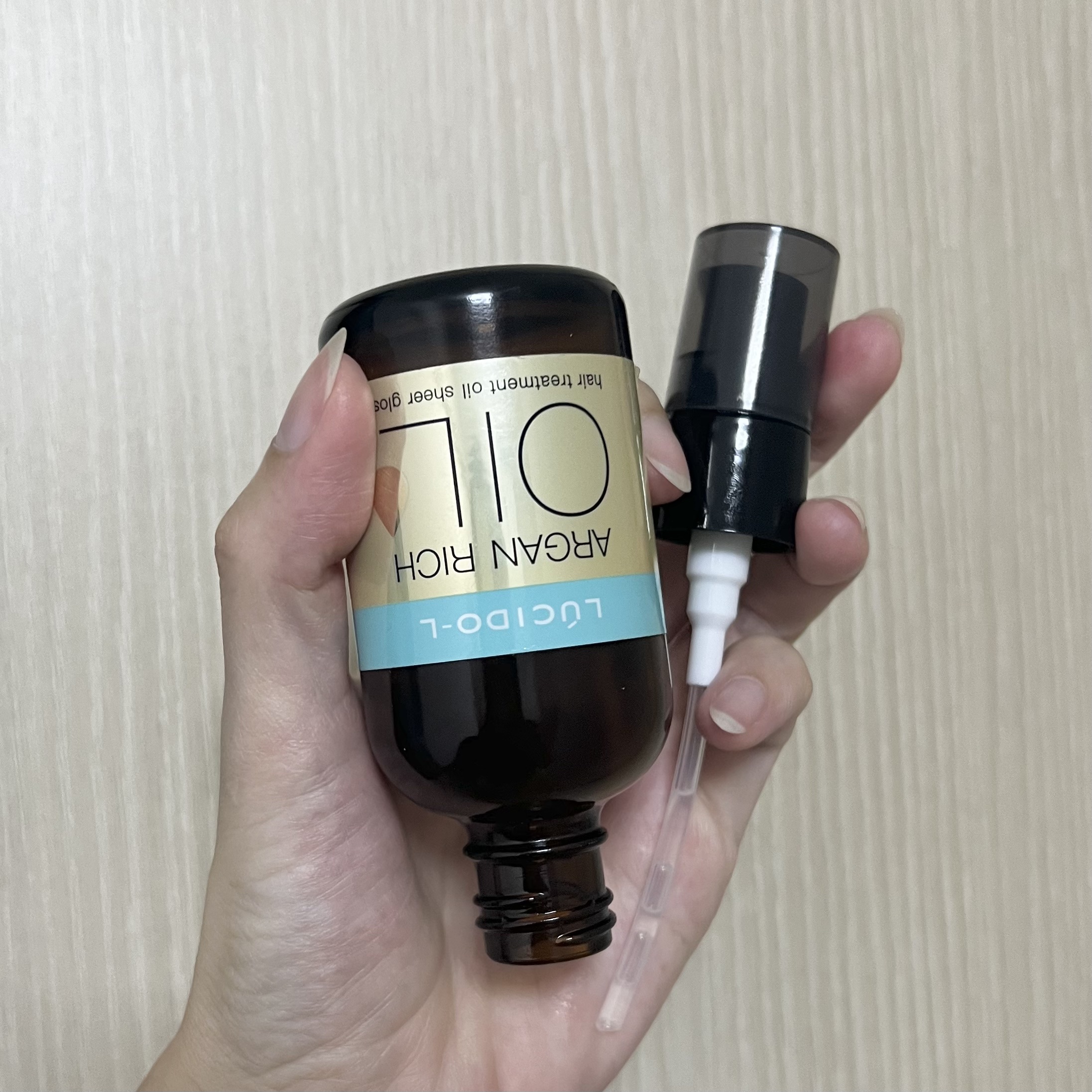 オイルトリートメント #EXヘアオイル シアーグロス/ルシードエル/ヘアオイルを使ったクチコミ（1枚目）