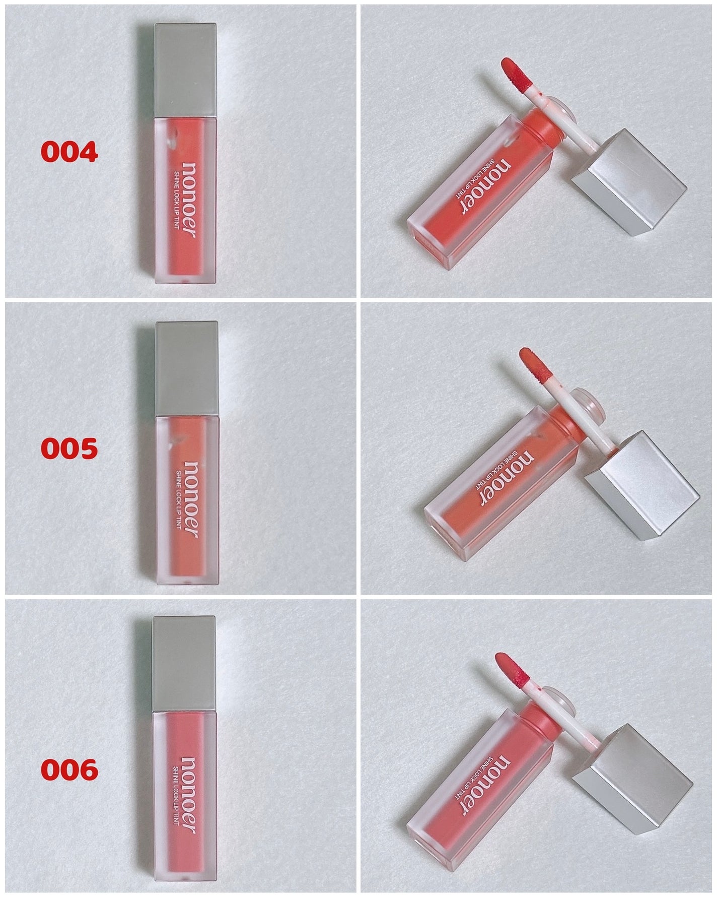 シャインロックリップティント/nonoer/リップティントを使ったクチコミ(2枚目)