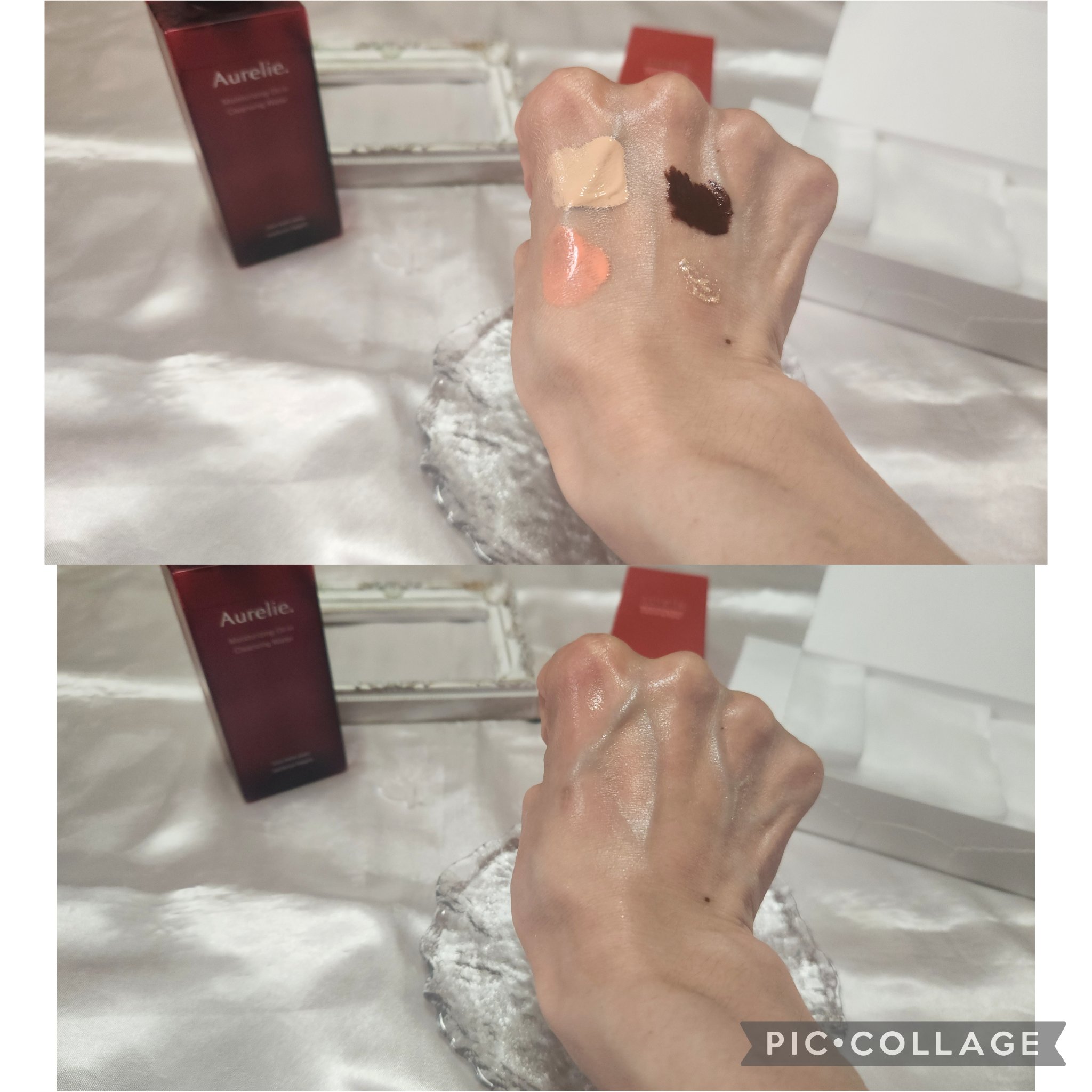 オレリー　モイストオイルインクレンジングウォーター/Aurelie./クレンジングウォーターを使ったクチコミ（3枚目）