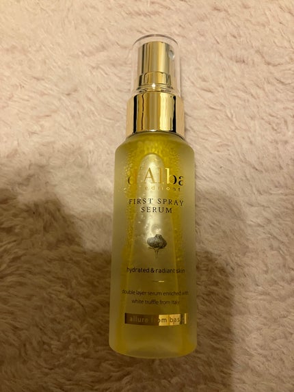 ダルバ ホワイトトリュフファーストスプレーセラム/ダルバ/ミスト状化粧水を使ったクチコミ(1枚目)