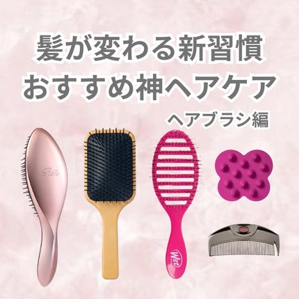 スピードドライ/ウェットブラシ/ヘアブラシを使ったクチコミ(1枚目)