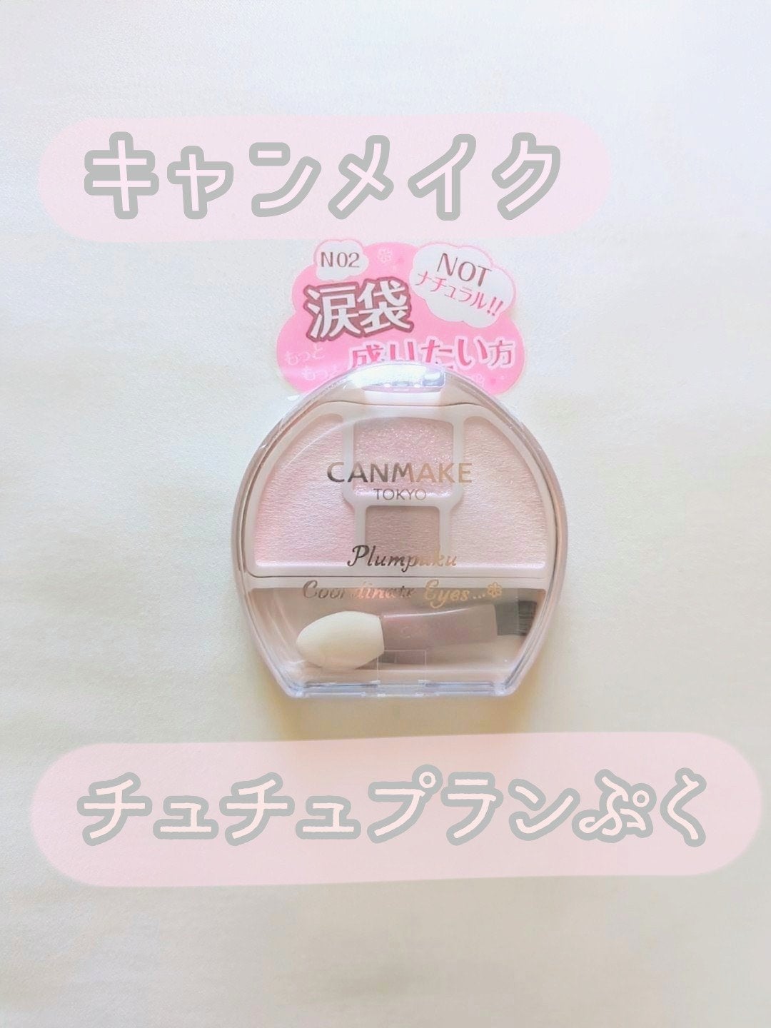 プランぷくコーデアイズNeo/キャンメイク/アイシャドウを使ったクチコミ(1枚目)