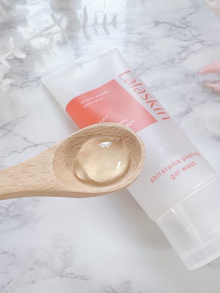 白玉ピーリングジェル洗顔/Lalaskin/その他洗顔料を使ったクチコミ(2枚目)