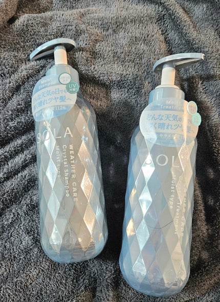 ソラ ウェザーケア クリスタル シャンプー/ヘアトリートメント モイストタイプ/SOLA WEATHER CARE/市販シャンプーを使ったクチコミ(1枚目)