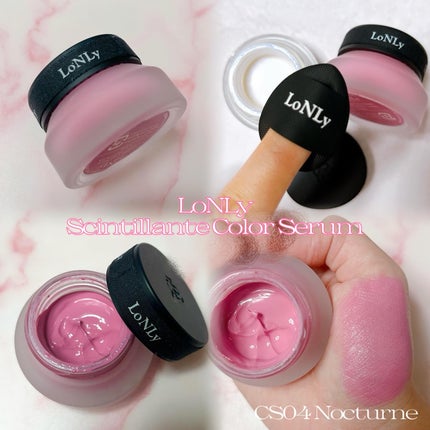 LoNLy シンティランテカラーセラム/LoNLy /リキッドチークを使ったクチコミ(2枚目)