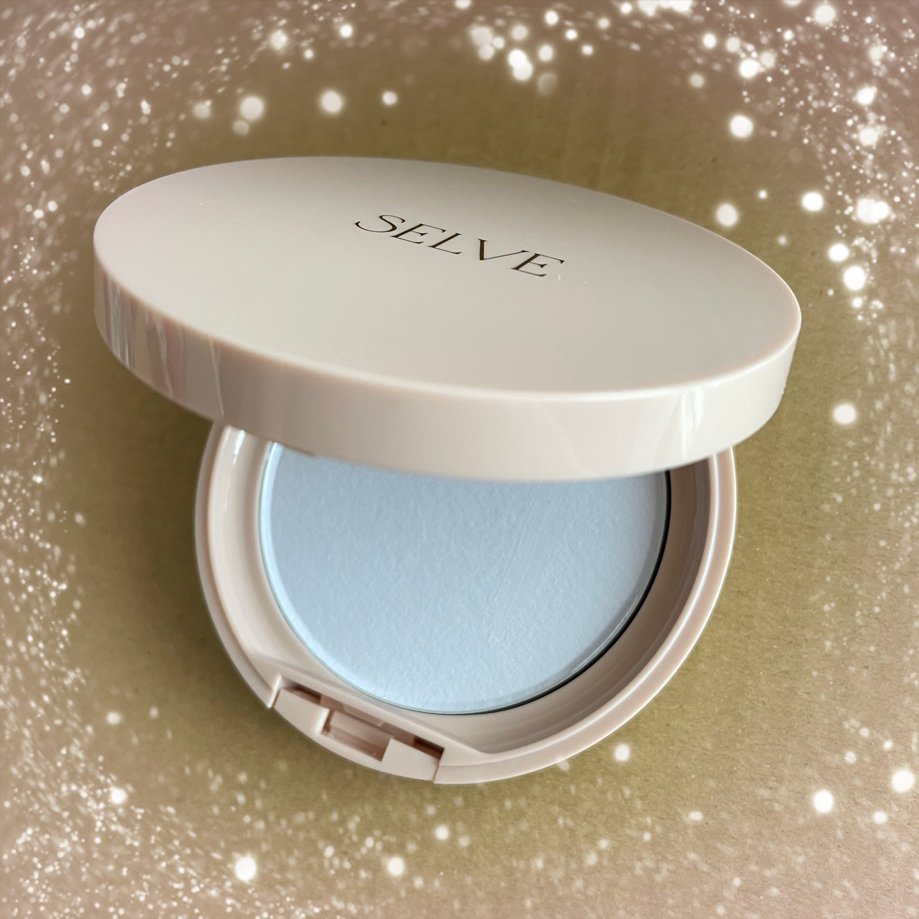 フォギーヴェールセッティングパウダー 02 パープル/SELVE/プレストパウダーを使ったクチコミ（1枚目）