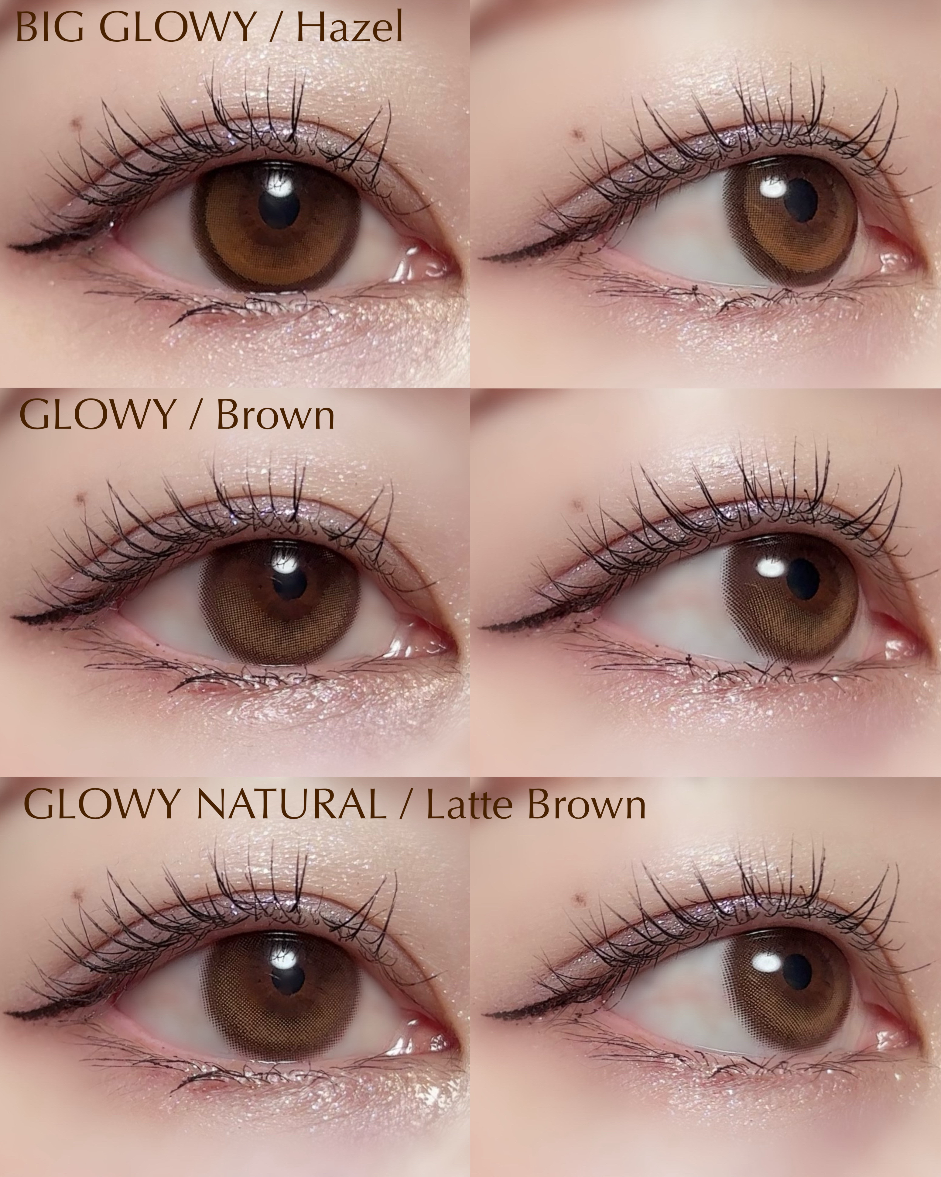 Glowy 1day/OLENS/ワンデー（１DAY）カラコンを使ったクチコミ（3枚目）