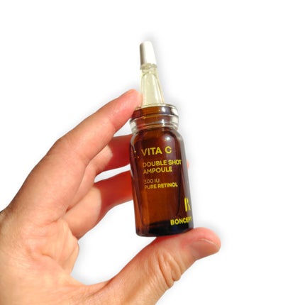 ビタC凍結乾燥ダブルショットアンプルキット/BONCEPT/美容液を使ったクチコミ(7枚目)