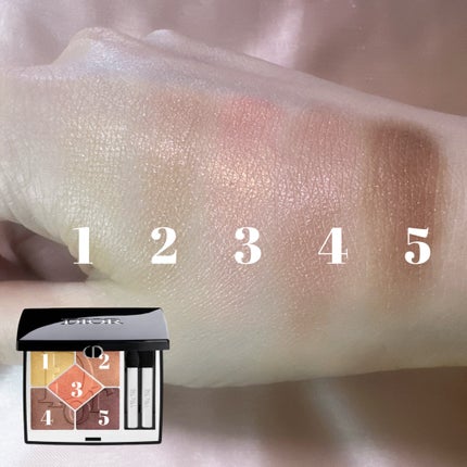 ディオールショウ サンク クルール 333 コーラル フレーム/Dior/アイシャドウの画像