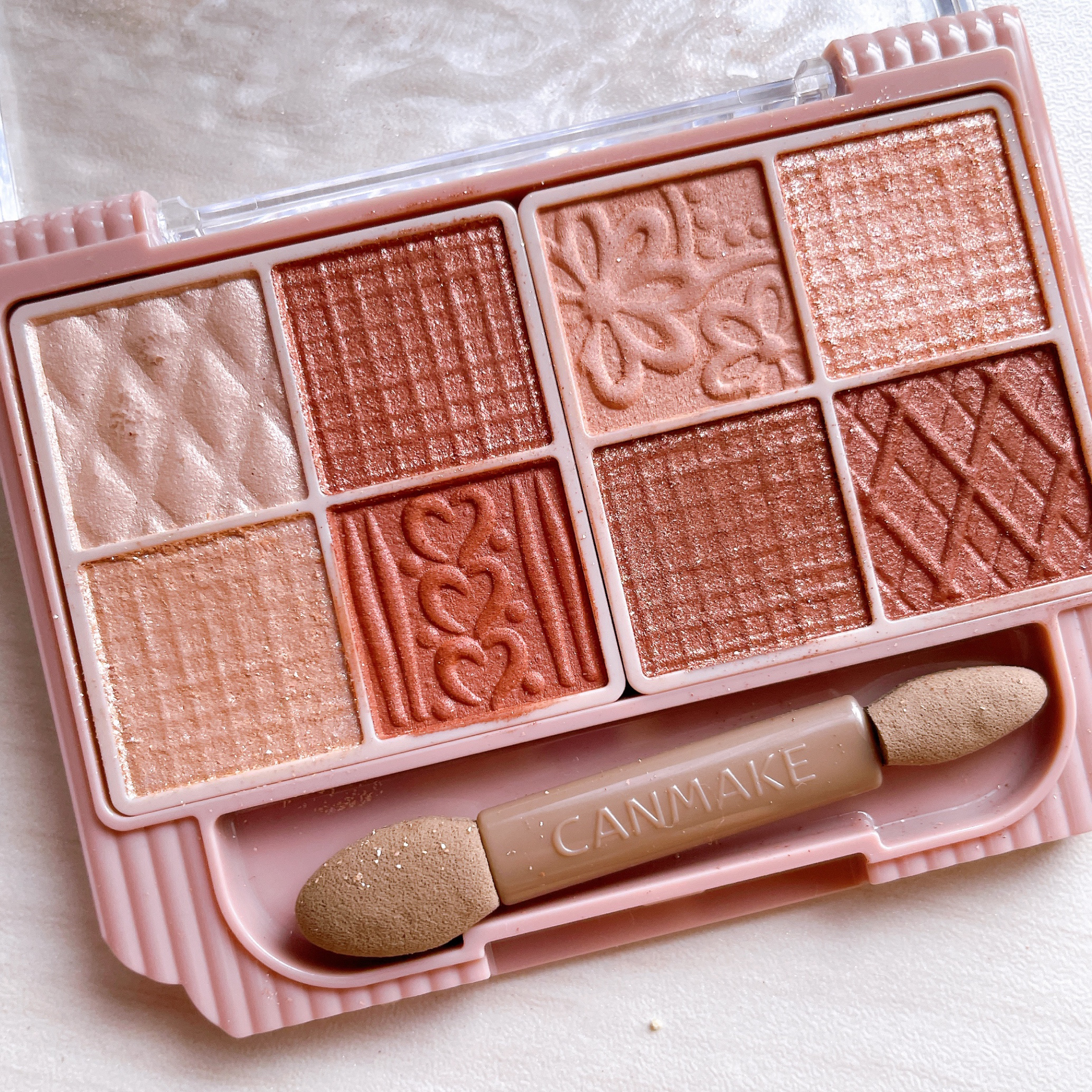 プティパレットアイズ/キャンメイク/パウダーアイシャドウを使ったクチコミ（2枚目）