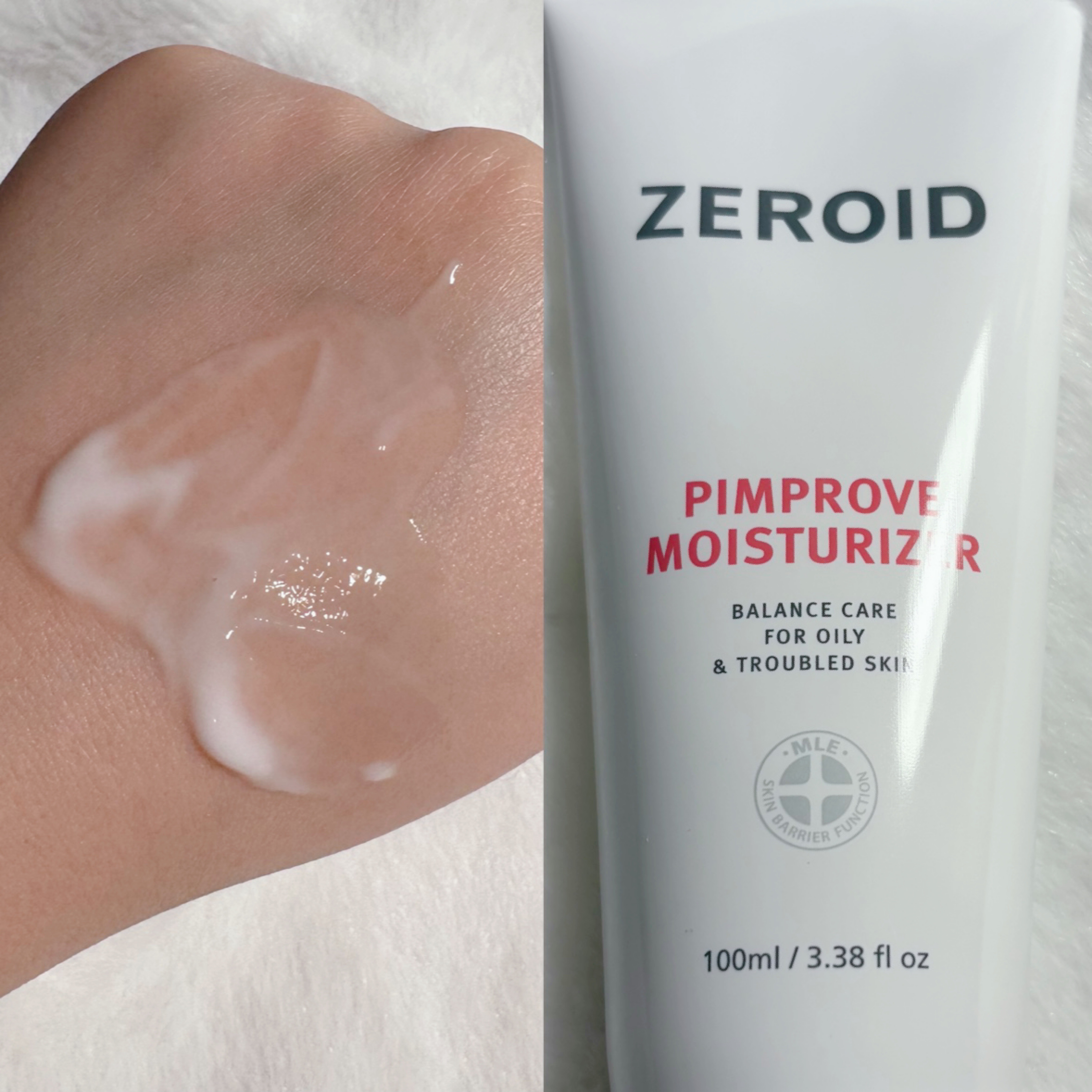 ピンプローブモイスチャーライザー/ZEROID/フェイスクリームを使ったクチコミ（3枚目）