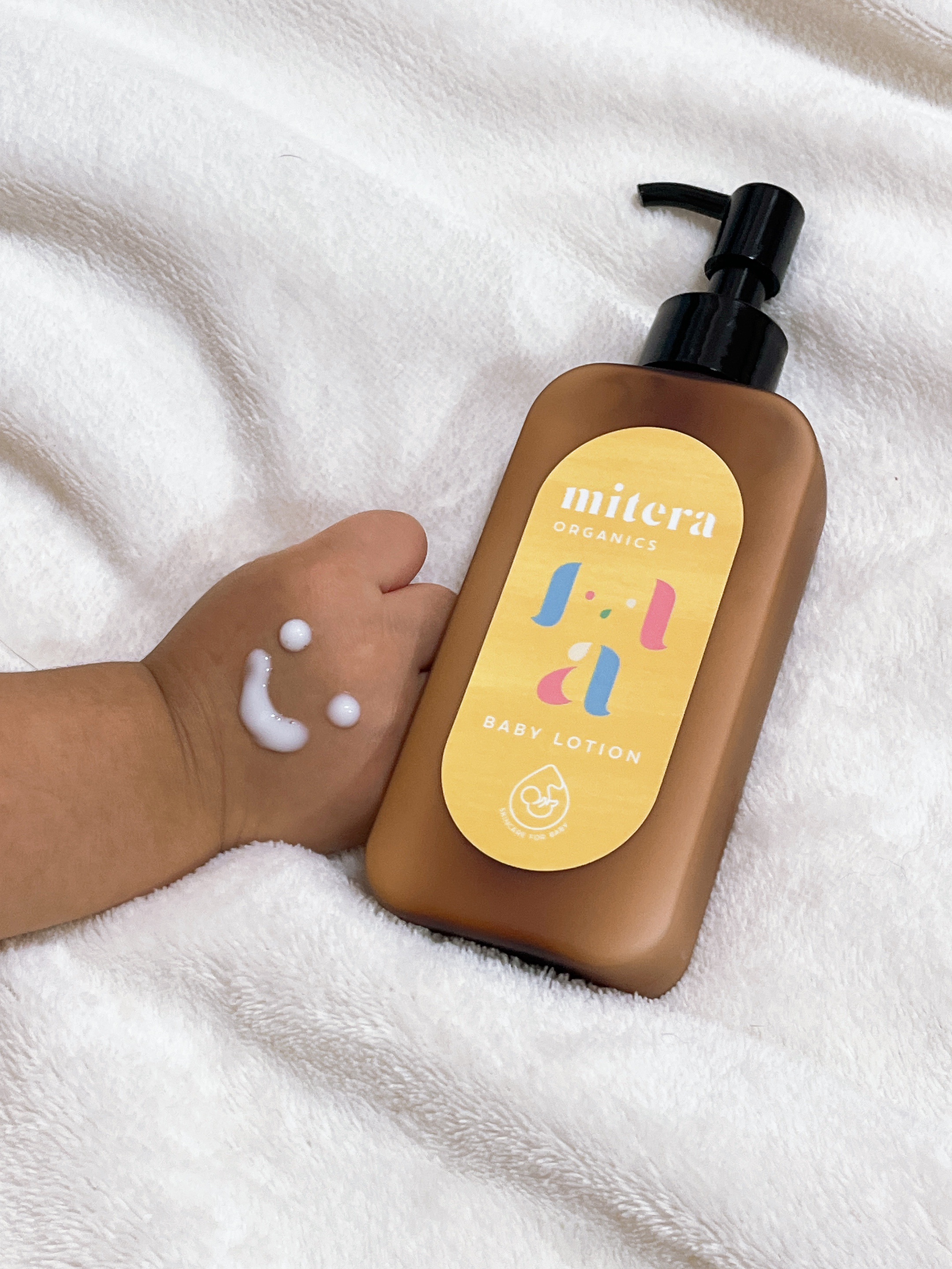 ミテラ オーガニクス　ベビーローション/mitera organics/ボディローションを使ったクチコミ（2枚目）