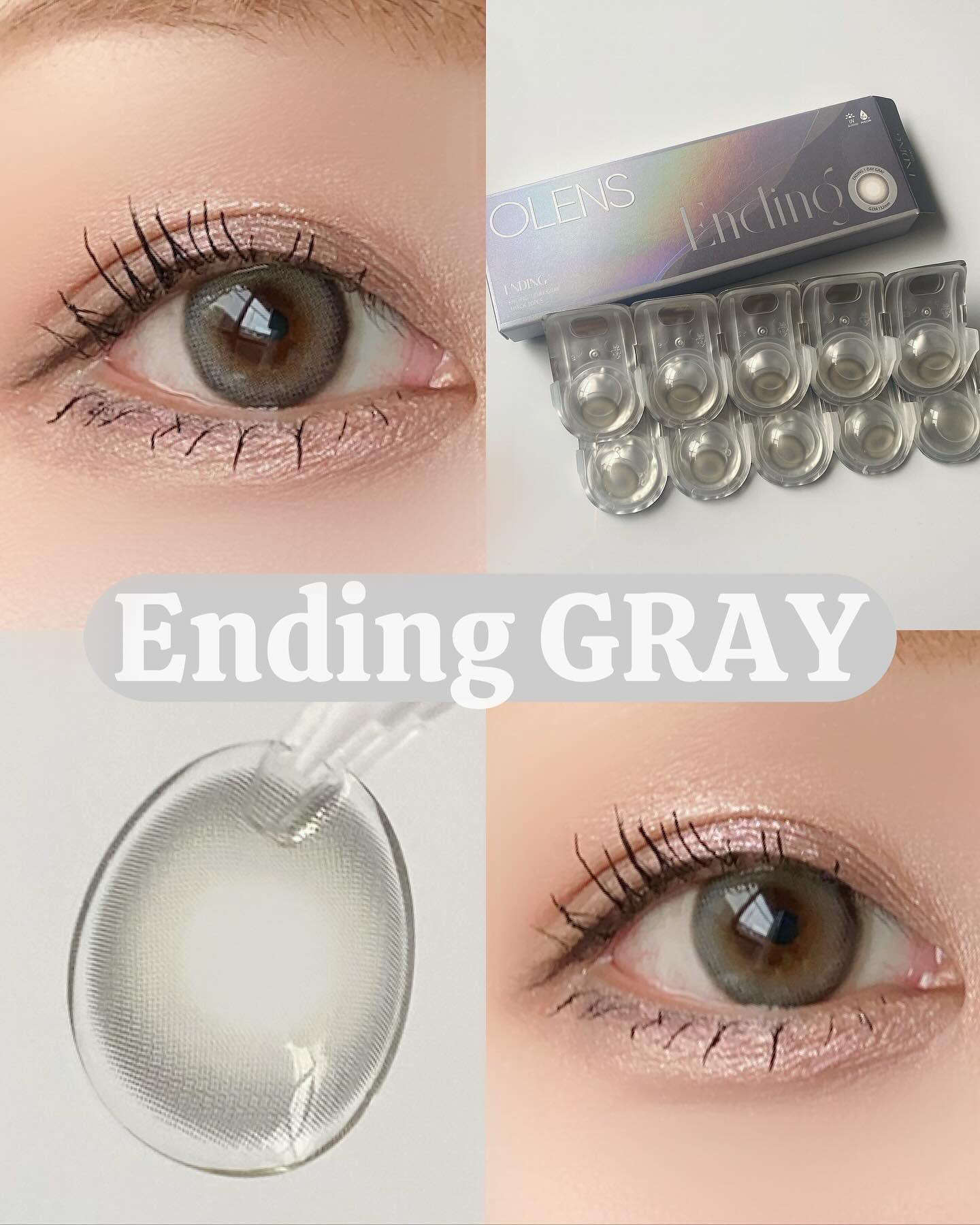 Ending 1day/OLENS/ワンデー（１DAY）カラコンを使ったクチコミ（2枚目）