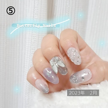 ジェルネイル(ライト対応)/セリア/ジェルネイルを使ったクチコミ(6枚目)