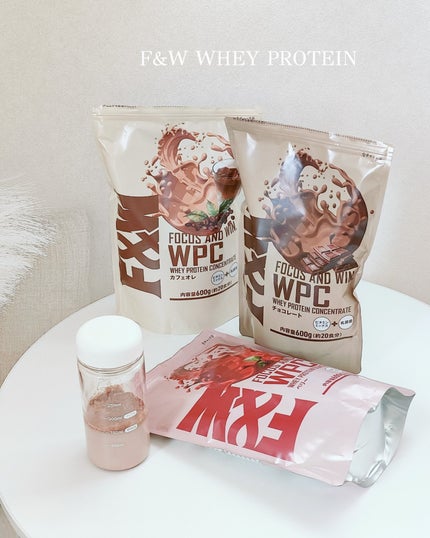 F&W ホエイプロテイン WPC/F&W/ホエイプロテインを使ったクチコミ(1枚目)