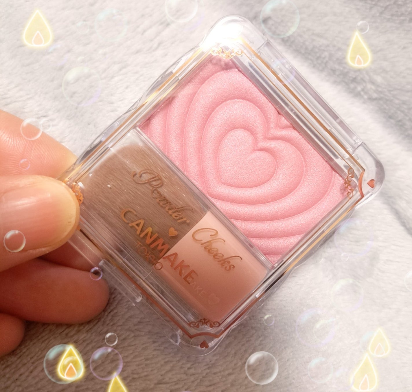 パウダーチークス/キャンメイク/パウダーチークを使ったクチコミ(1枚目)