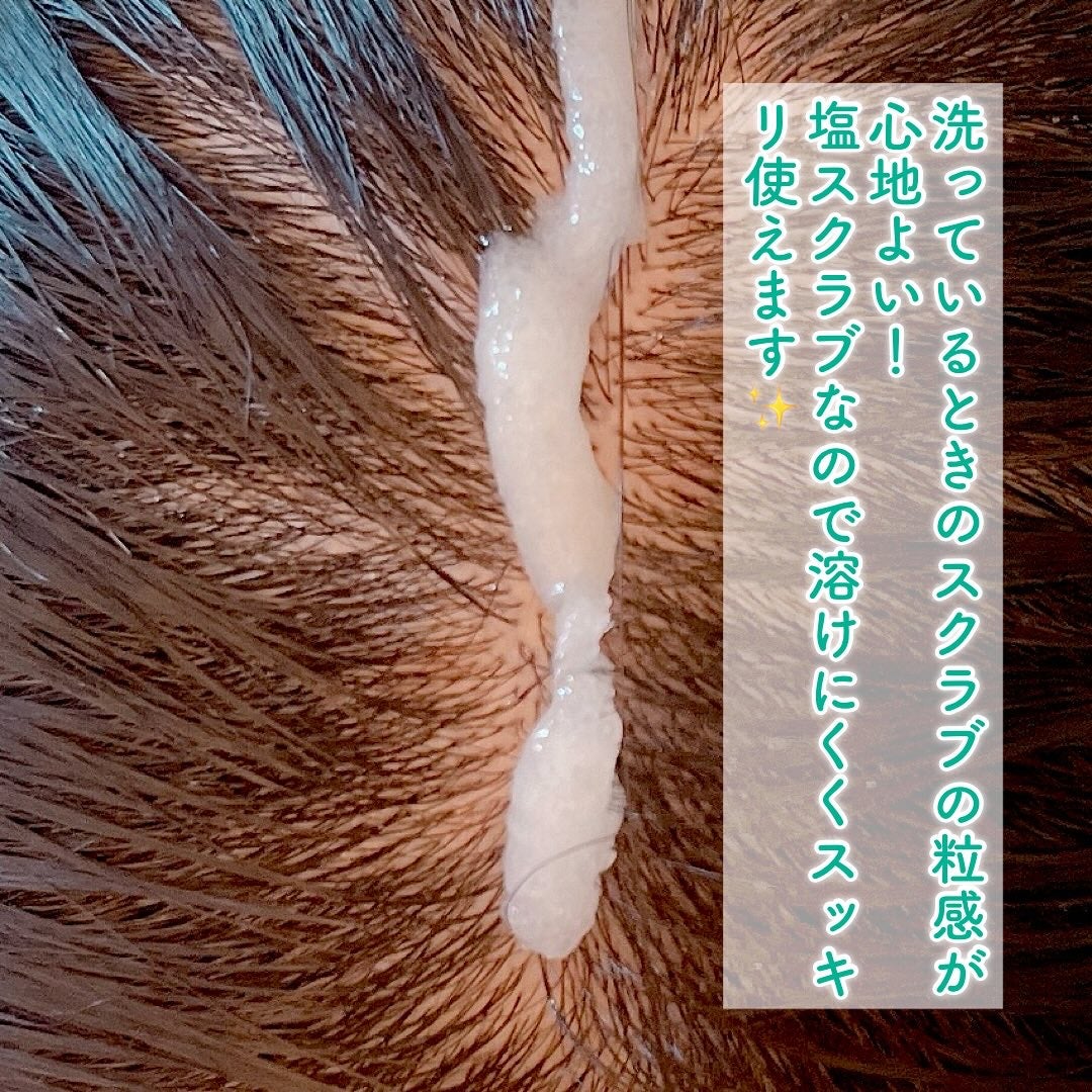 ローズマリー スカルプ スクラブ/AROMATICA/ヘッドスクラブを使ったクチコミ(3枚目)