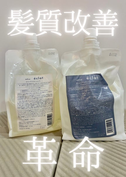 エトゥーラ エクラ シャンプーⅠ/トリートメントⅠ/エクラ/シャンプー・コンディショナーを使ったクチコミ(1枚目)