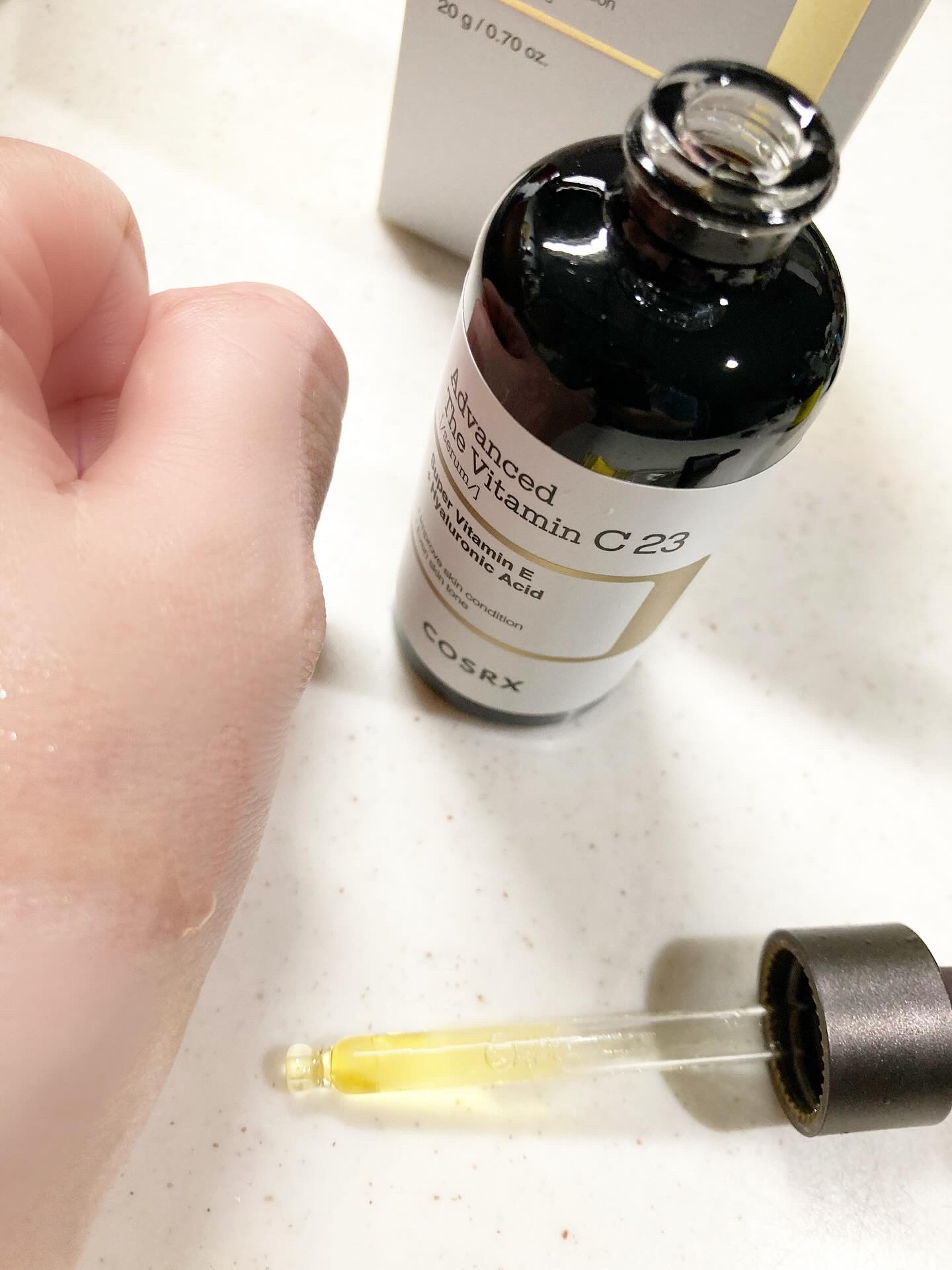RXザ・ビタミンC23セラム/COSRX/美容液を使ったクチコミ（2枚目）