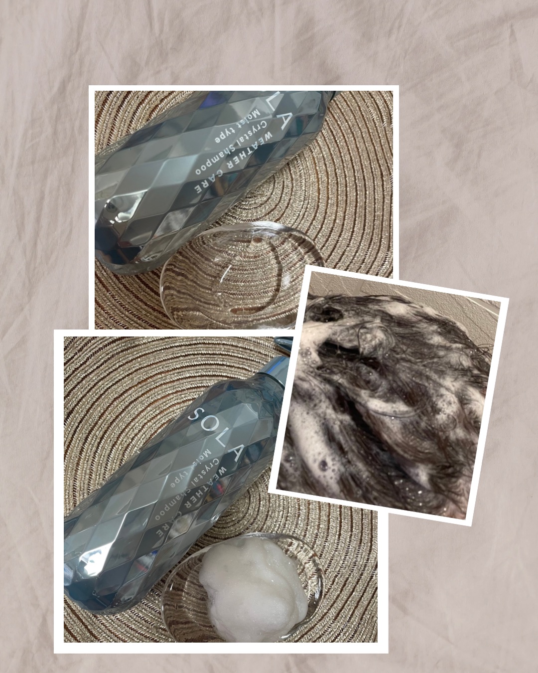 ソラ ウェザーケア クリスタル シャンプー/ヘアトリートメント モイストタイプ/SOLA WEATHER CARE/市販シャンプーを使ったクチコミ（2枚目）