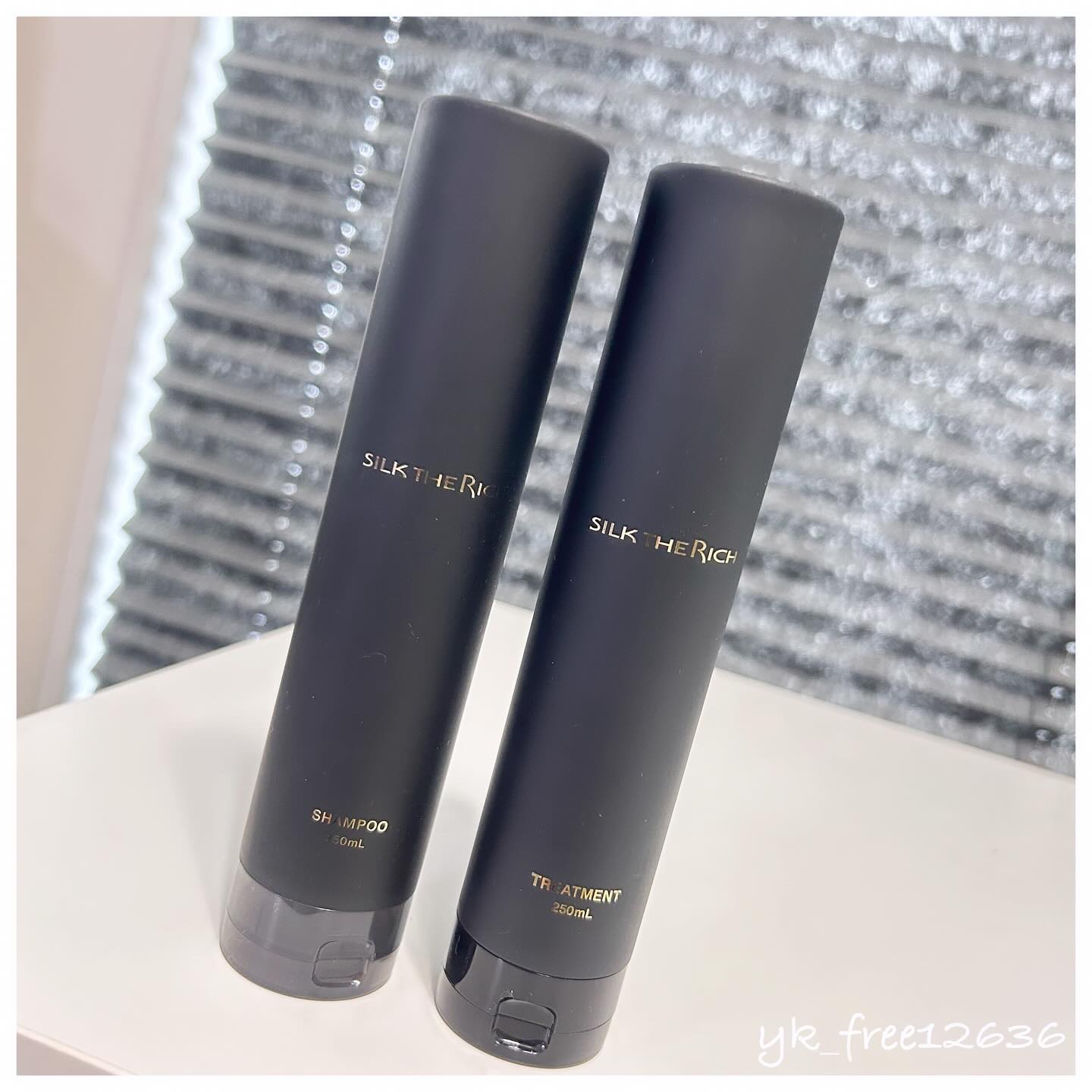 SILK THE RICH スカルプ&リペア シャンプー・トリートメント/SILK THE RICH/市販シャンプーを使ったクチコミ（1枚目）