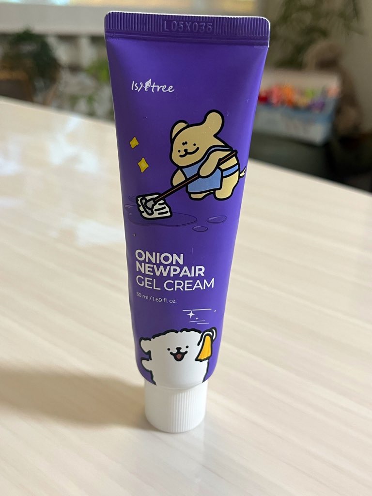 オニオン ニューペア ゲルクリーム/Isntree/フェイスクリームを使ったクチコミ（1枚目）