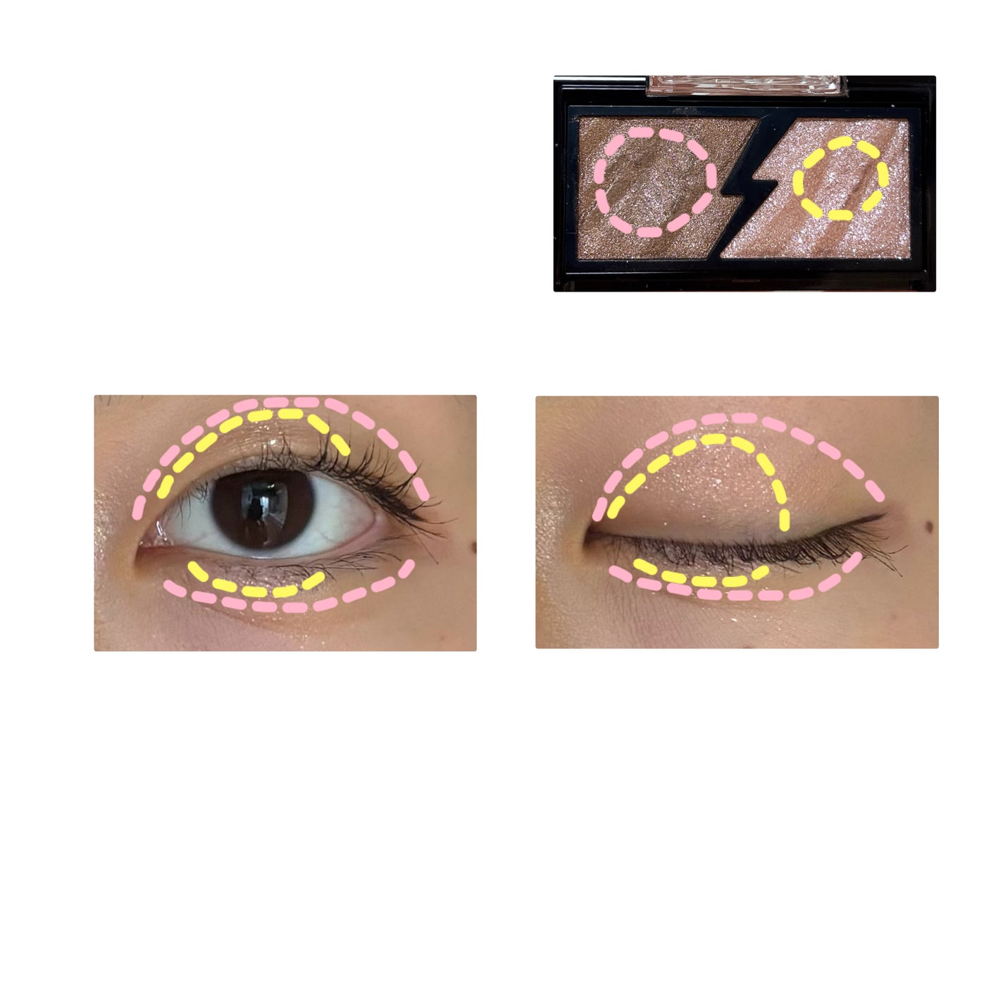 エレクトリックショックアイズ /KATE/アイシャドウパレットを使ったクチコミ(5枚目)