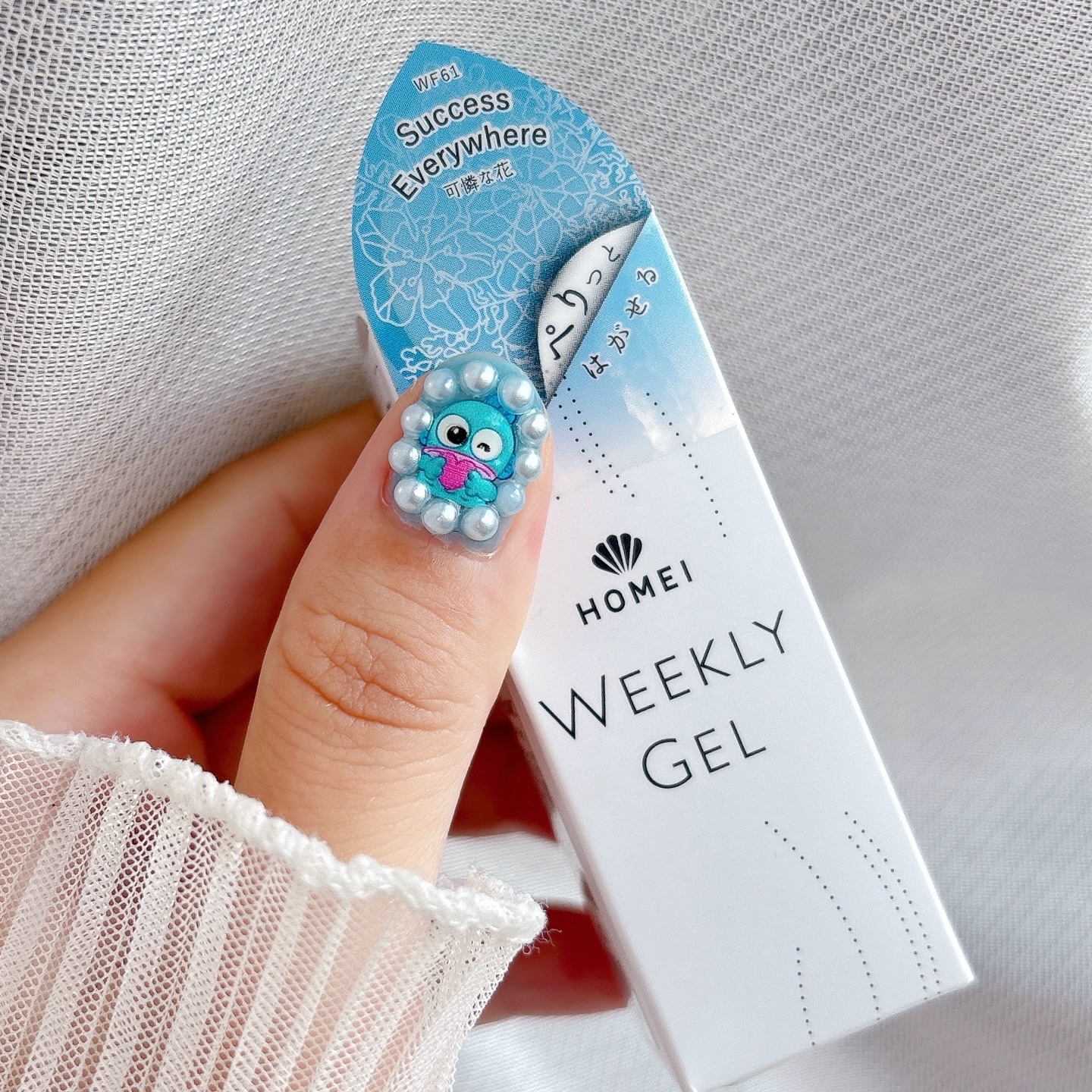HOMEI ウィークリージェル/HOMEI/ジェルネイルを使ったクチコミ（3枚目）