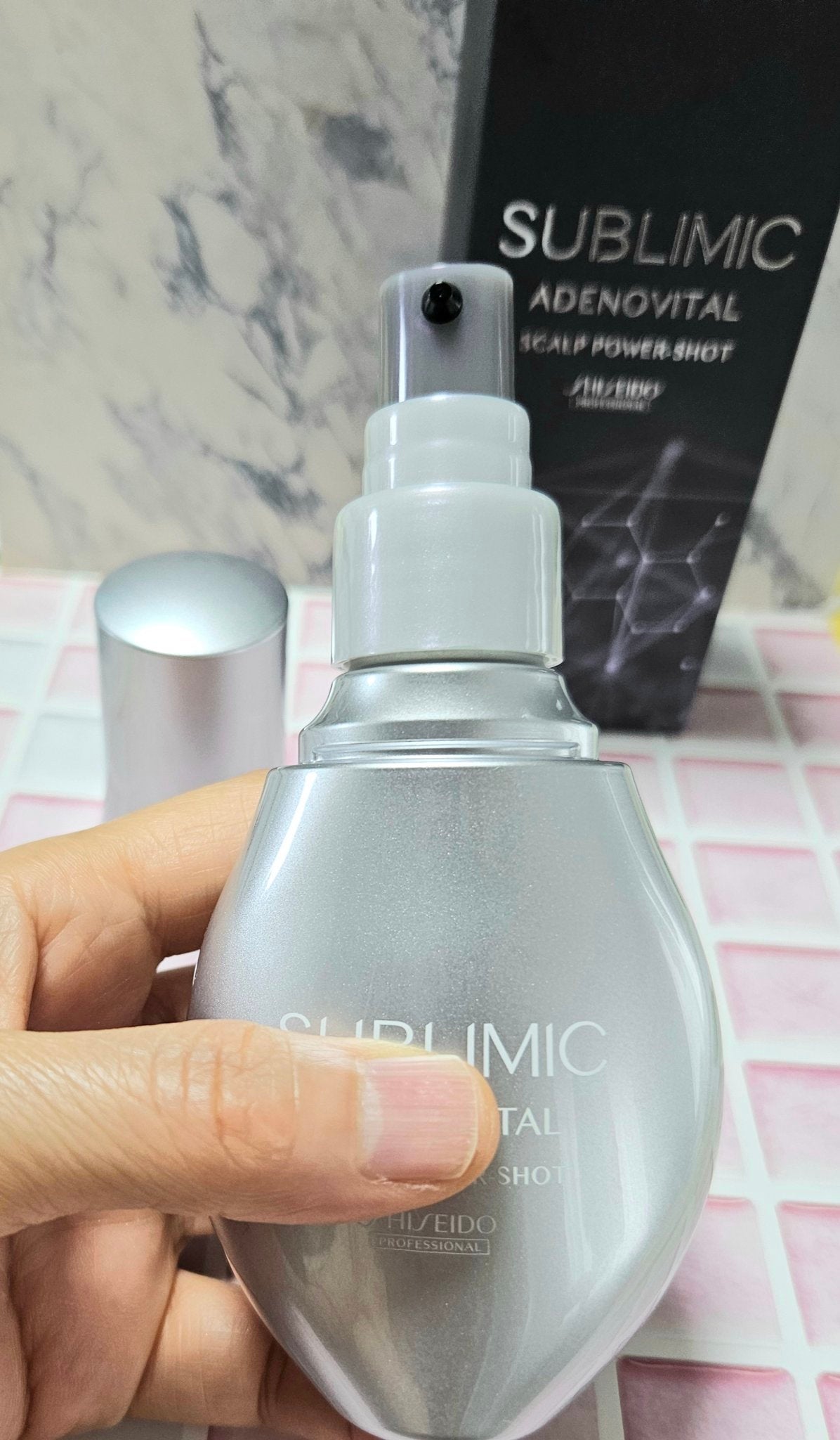 アデノバイタル スカルプ パワーショット/サブリミック/頭皮ローションを使ったクチコミ(3枚目)
