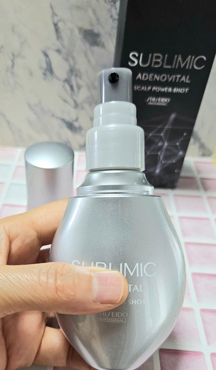 アデノバイタル スカルプ パワーショット/サブリミック/頭皮ローションを使ったクチコミ(3枚目)