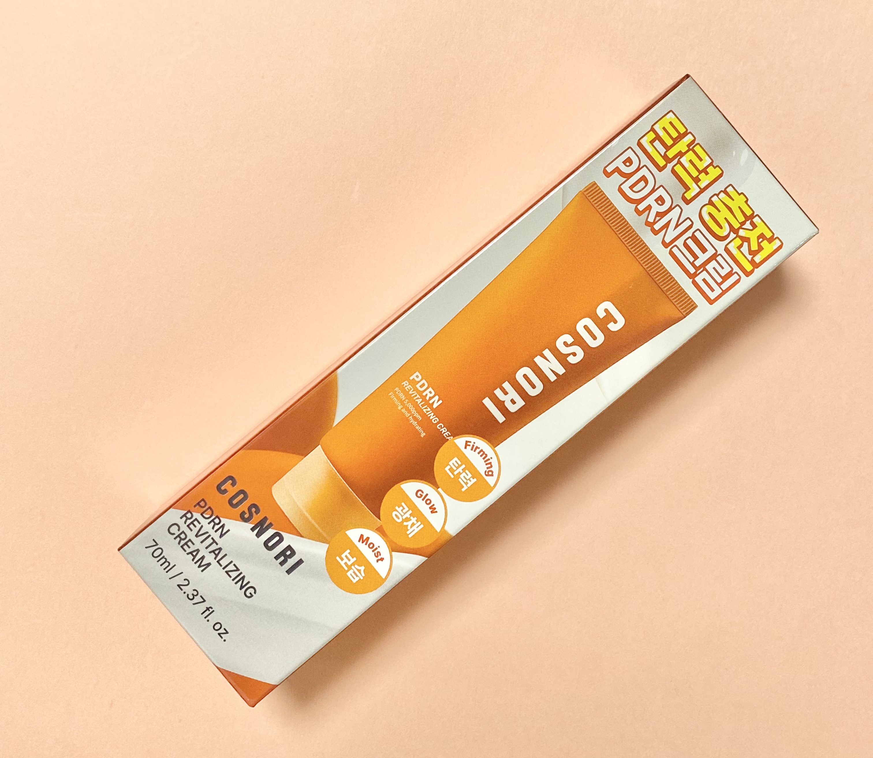 COSNORI PDRN リバイタラジングクリームのクチコミ「COSNORI
PDRN リバイタラジングクリーム

サーモン由来のPDRN成分が、潤いのある.....」（1枚目）