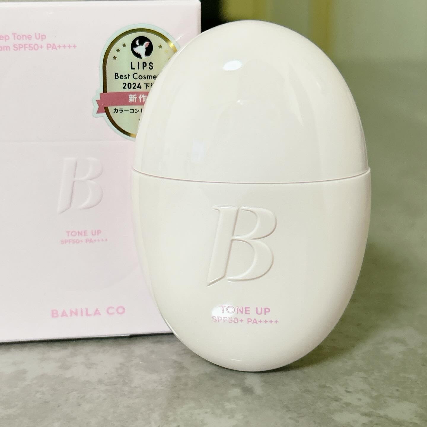 バニラコ　オールデイトーンアップベースクリーム/BANILA CO/化粧下地を使ったクチコミ（2枚目）