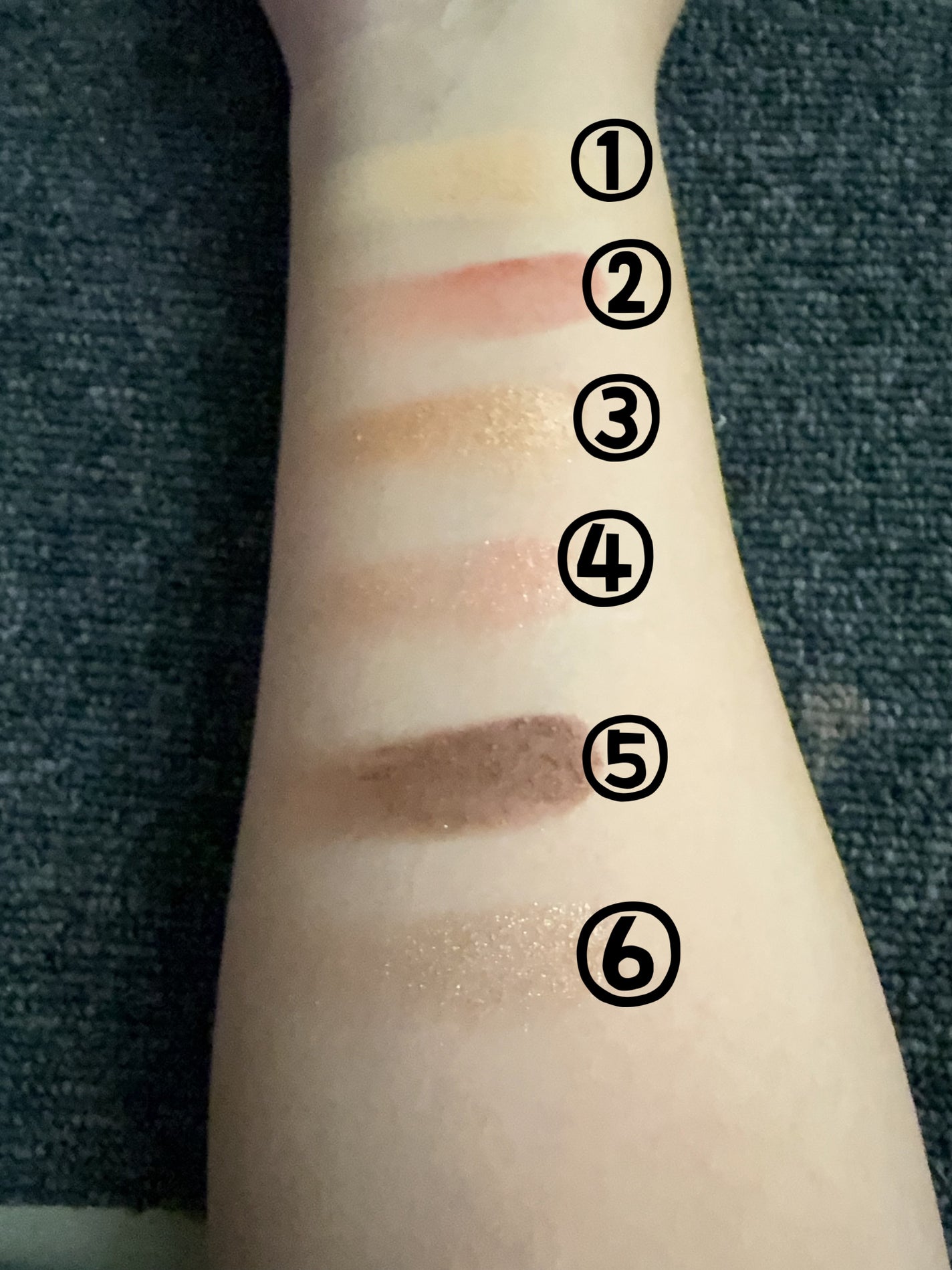 絵画アイシャドウパレット/MilleFée/アイシャドウパレットを使ったクチコミ(4枚目)