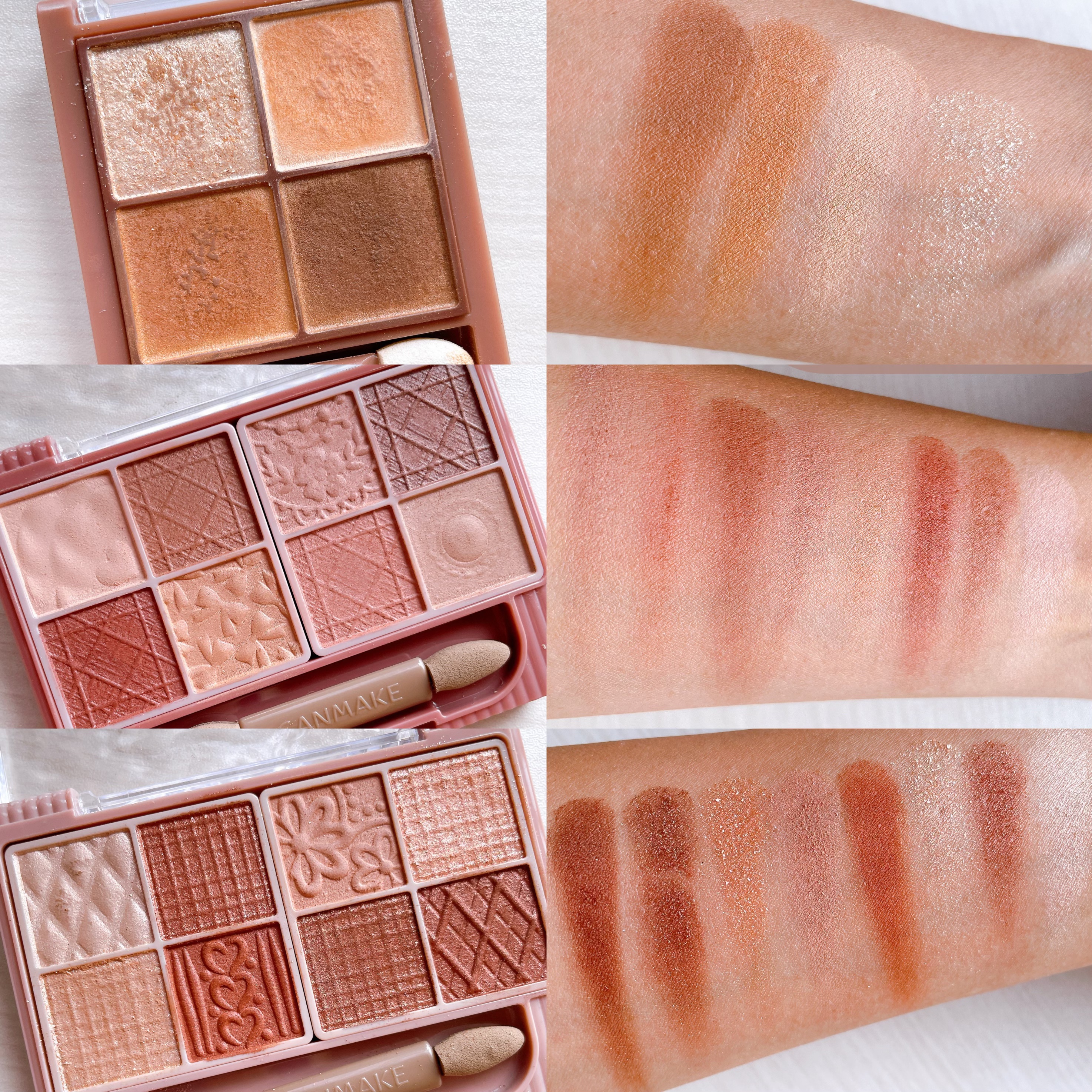 プティパレットアイズ（マットタイプ）/キャンメイク/パウダーアイシャドウを使ったクチコミ（2枚目）