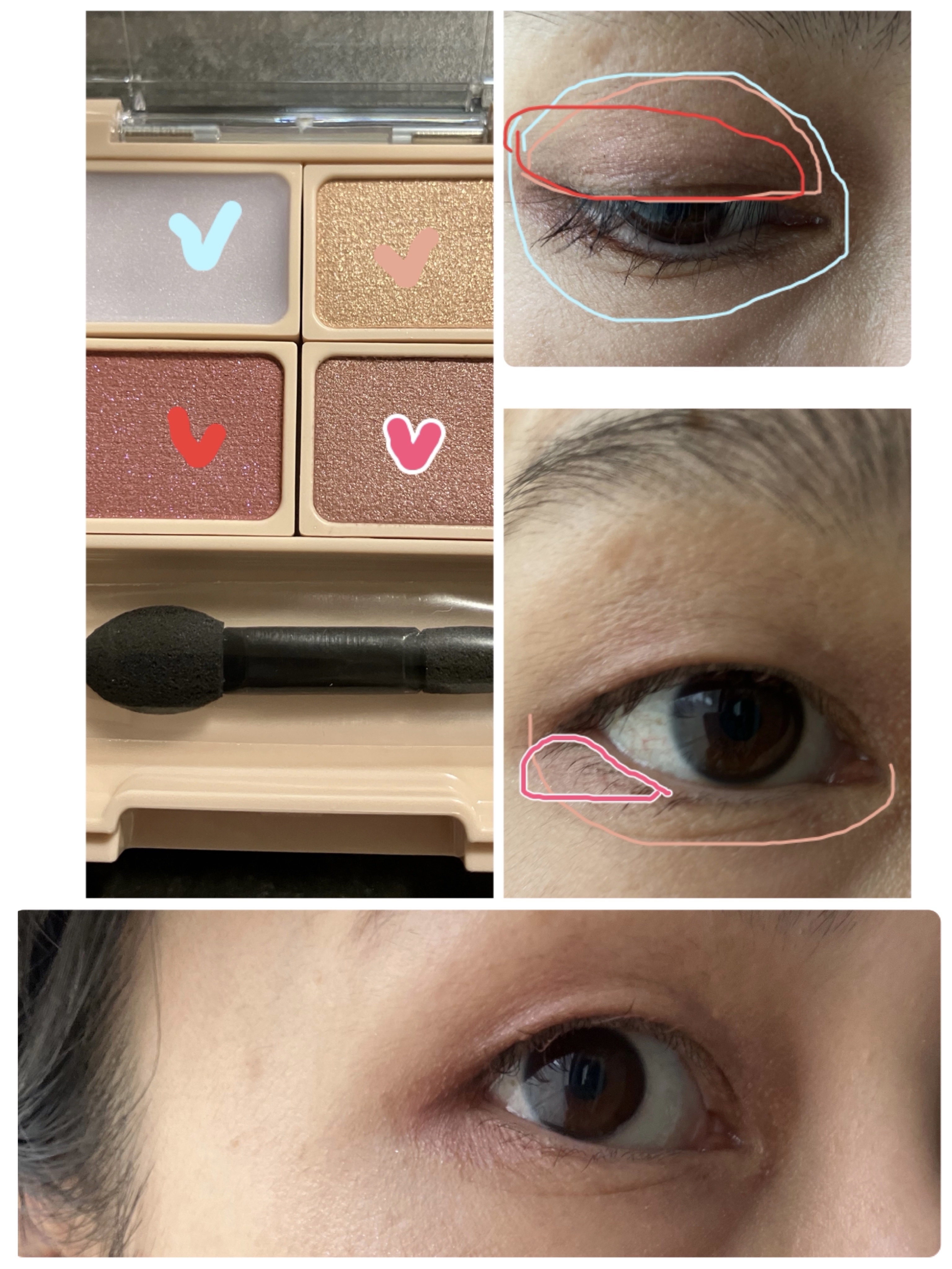 アヴァンセ アイフルールパレット/アヴァンセ/アイシャドウパレットを使ったクチコミ（3枚目）