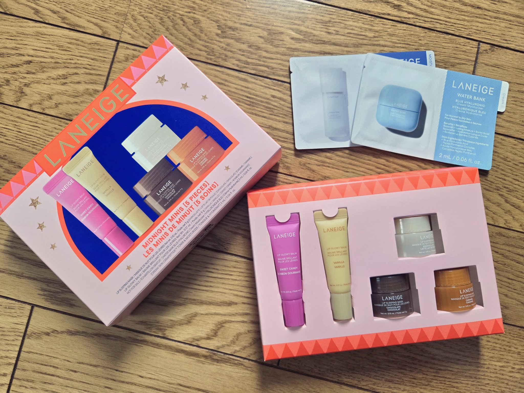 リップスリーピングマスク ミッドナイトミニズ N/LANEIGE/リップケアを使ったクチコミ（1枚目）